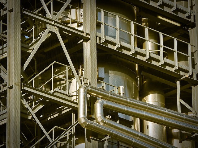 Impianto industriale esistente per progetti brown-field